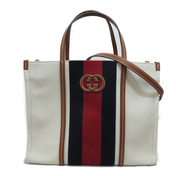 Gucci Tote Bag Cotton Multicolor - Picture 1 of 7